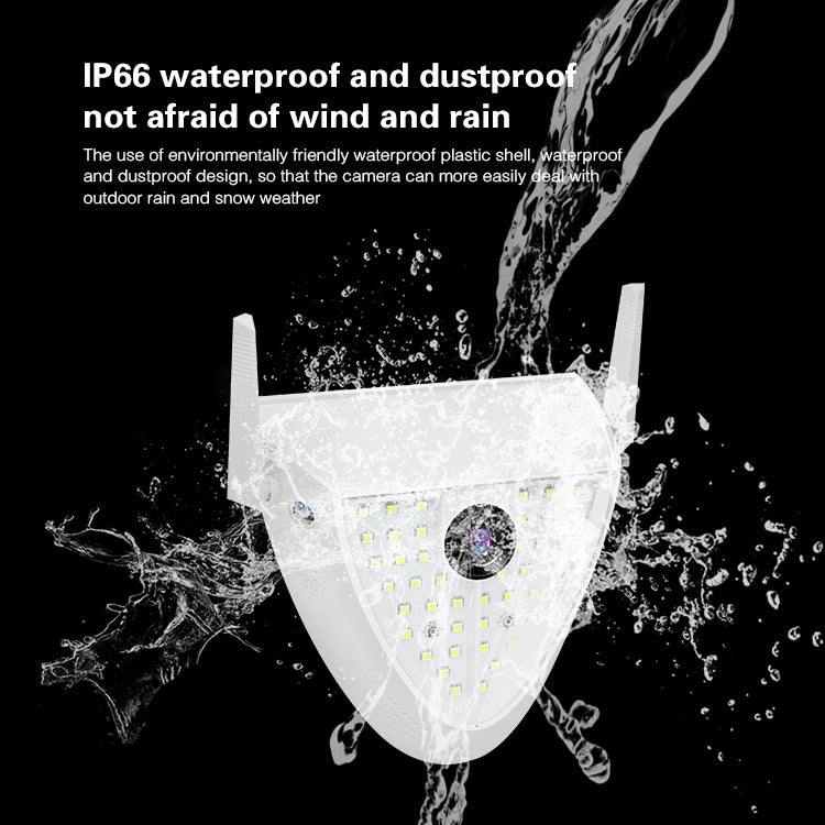 2-in-1 Smart Garden Light & Security Camera | 1080P HD, Night Vision, Motion Detection, WiFi
