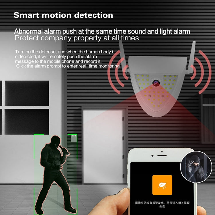 2-in-1 Smart Garden Light & Security Camera | 1080P HD, Night Vision, Motion Detection, WiFi