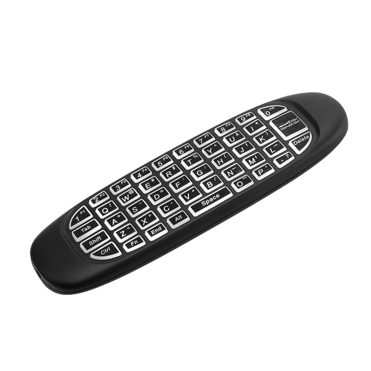C120 Air Mouse Wireless Keyboard | Backlit, 2.4GHz, Gyroscope, Android TV, Smart TV & PC