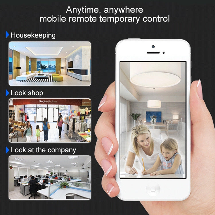 V380 Mini WiFi Indoor Security Camera | 720P HD, Night Vision, Motion Alerts, Phone View