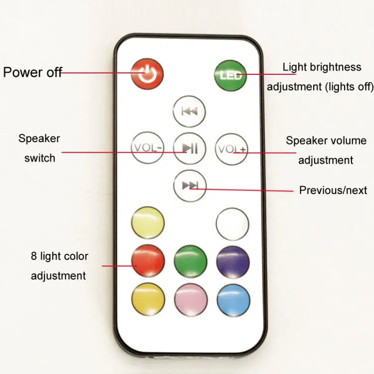 Magnetic Levitation Moon Bluetooth Speaker | Floating 3D Moon Lamp, Dimmable, 7-Colour Glow
