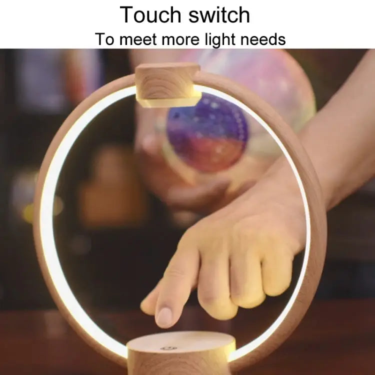 Magnetic Levitation Moon Bluetooth Speaker | Floating 3D Moon Lamp, Dimmable, 7-Colour Glow