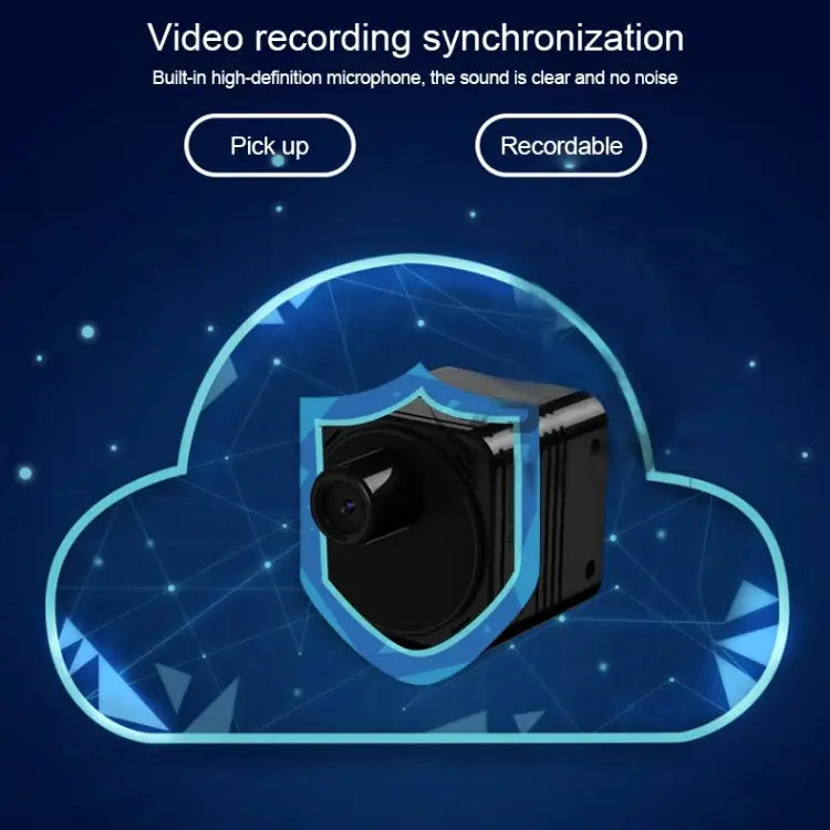 R89 HD 1080P Mini WiFi Spy Camera | 160° Wide Angle, Night Vision, Motion Detection, 12hr Battery
